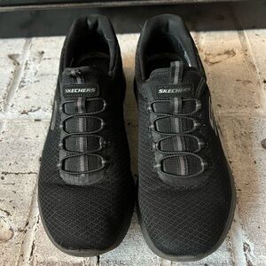 Skechers Black Memory Foam Sneakers